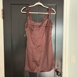 Peppermayo Satin Mini Dress
